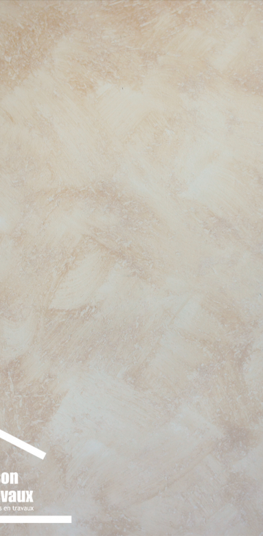 Exemple teinte beige de béton décoratif