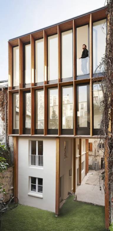 surélévation en bois