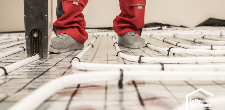 Installation chauffage au sol Orsay