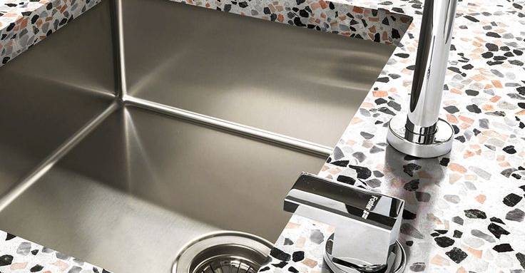 Plan de travail en Terrazzo