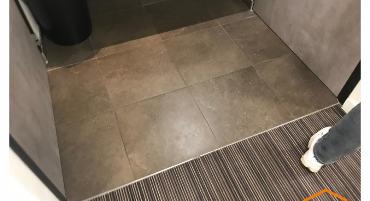 Rénovation des sols d'un bureau à Saint-Contest 