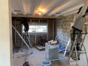 Aménagement d'un garage à Baden (56870)