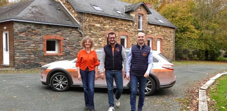 L'équipe de La Maison des Travaux Blain Chateaubriant