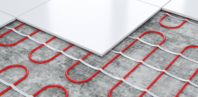 Installer un chauffage au sol à Tours.