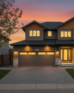 Construction d'un double garage