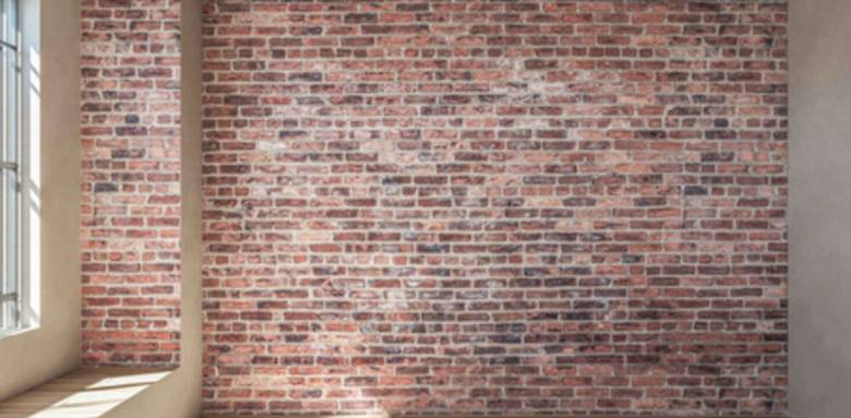 Mur de briques dans la chambre