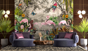 Papier peint panoramique : les nouveaux modèles tendance