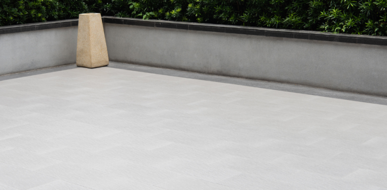 Terrasse en béton