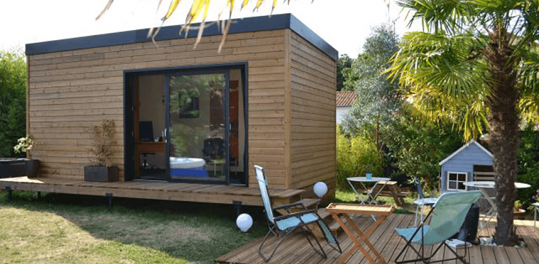 Aménagement de maison-container