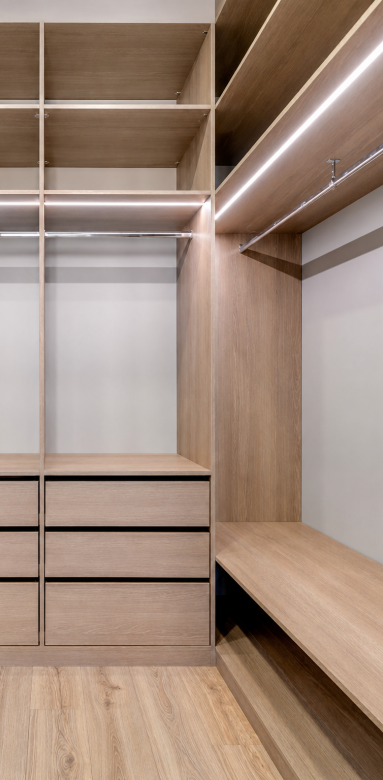 Dressing bois sur mesure taverny 95150