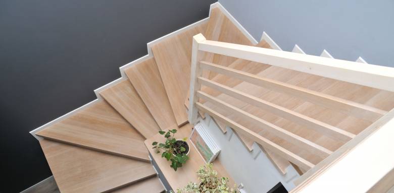 Escalier deux quarts tournant - Valence 26