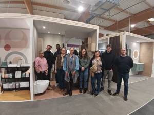 Visite de l'espace vente