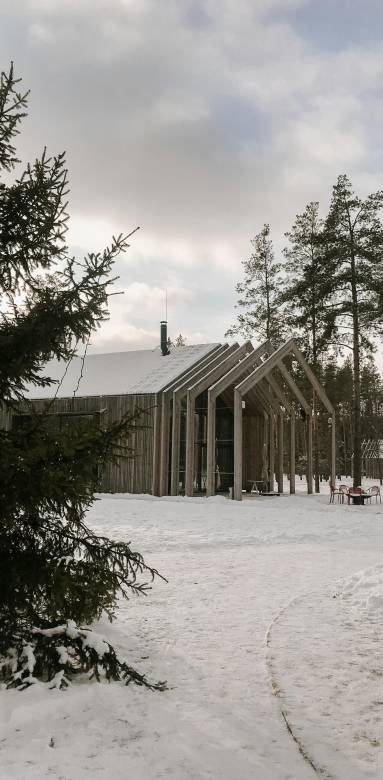 Rénovation moderne d'une grange