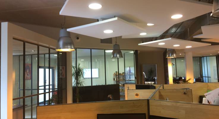 Bureaux de style industriel