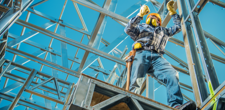 Surélévation maison acier Amiens