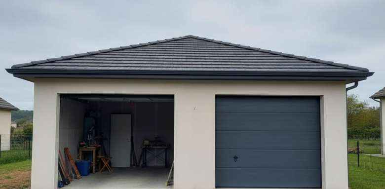 construction d'un garage