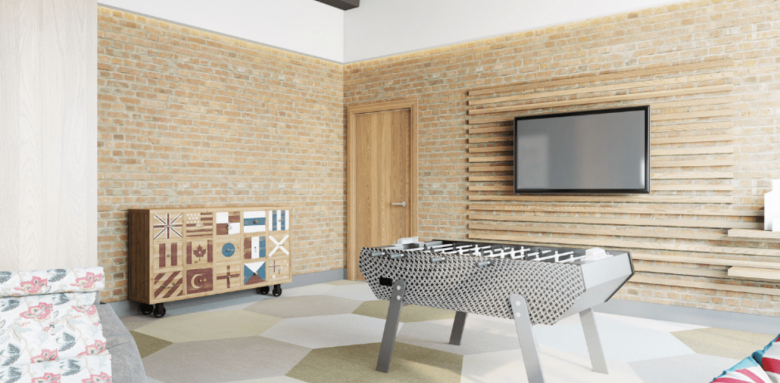 Plafond coloré Poissy