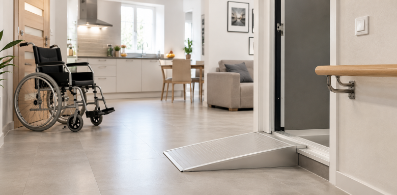 Accès PMR en  appartement