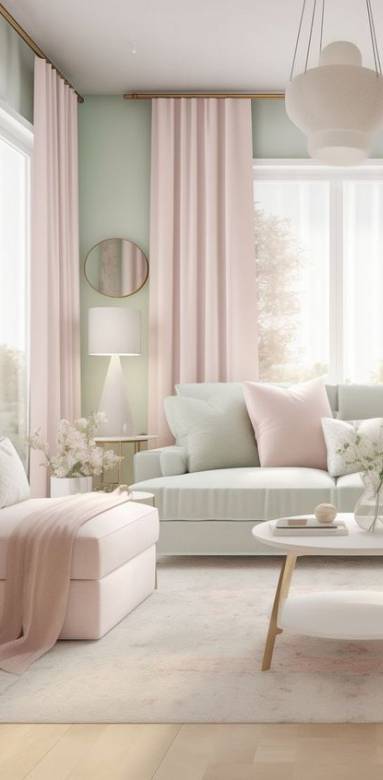Ensemble déco pastel