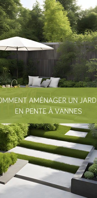 Comment aménager un jardin en pente à Vannes