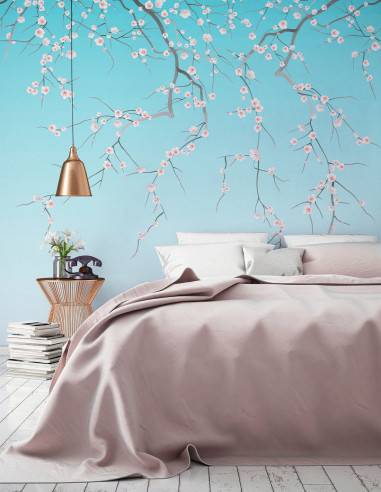 Papier peint fleurs de cerisier - Sakura par PaperMint 