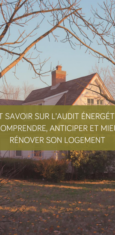 Audit énergétique d’une maison avant rénovation