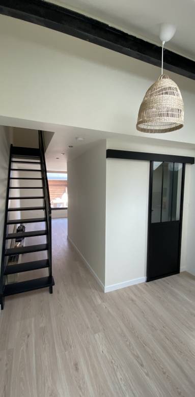 MISE EN PLACE PORTE COULISSANTE 