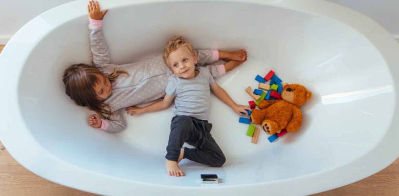 Salle de bain pour enfant