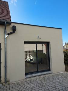 Toit plat en membrane EPDM