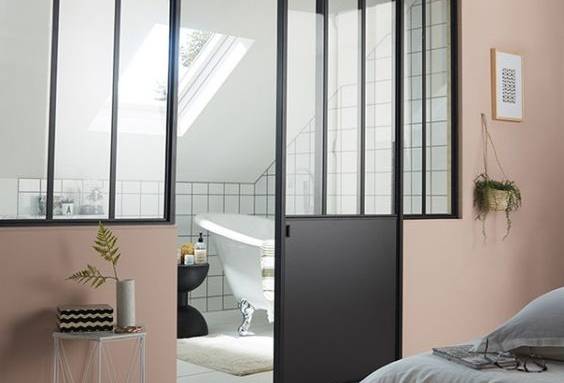 Verrière entre salle de bain et chambre Haguenau