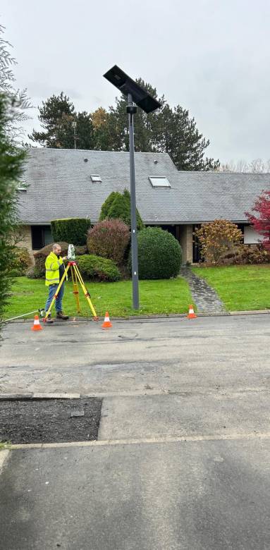Un relevé complet de l'existant par le géomètre 