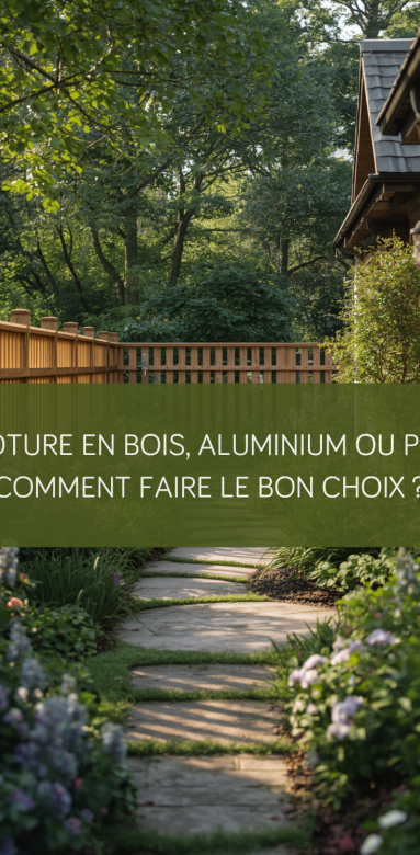 Aménagement extérieur avec clôture contemporaine