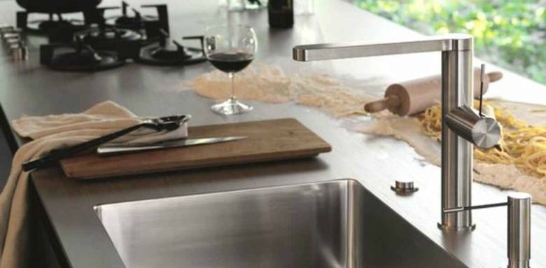 Plan de cuisine en alu