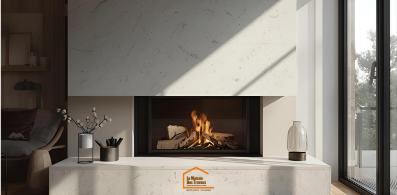installation de cheminée