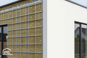  ​​Isolation thermique par l'extérieur d'une maison à Carvin par La Maison des Travaux