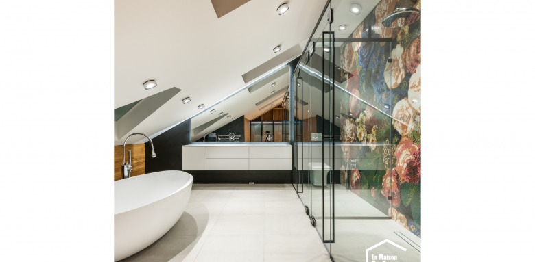 Aménager une salle de bain sous les combles - Sourdeval 50150