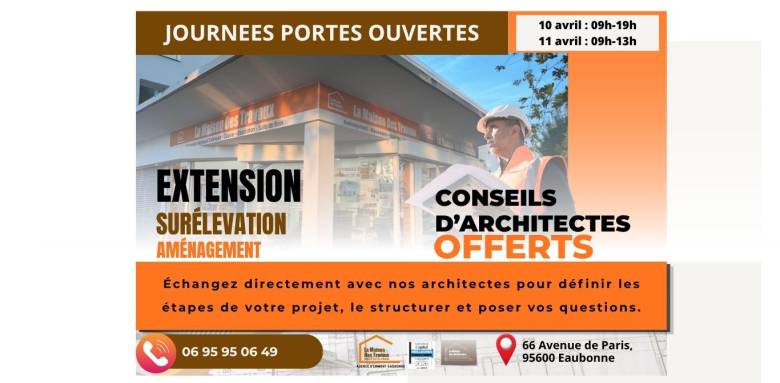 Journées portes ouvertes architecte Ermont-Eaubonne (95600)