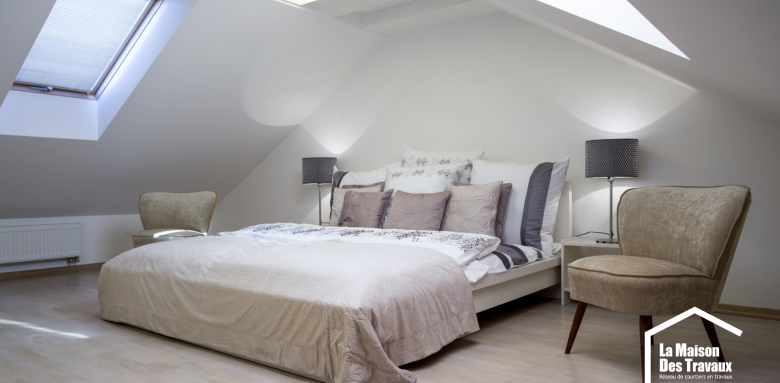 Amenagement chambre combles Albi