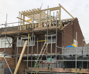 Surélévation de maison