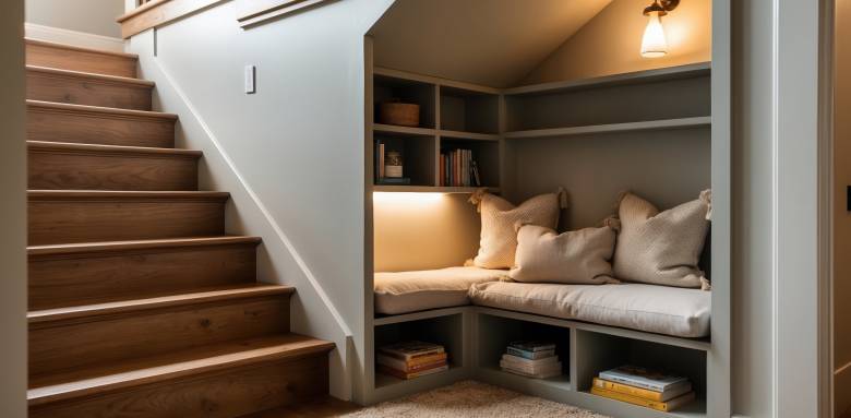 Aménagement dessous d'escaliers ouest lyonnais 69340