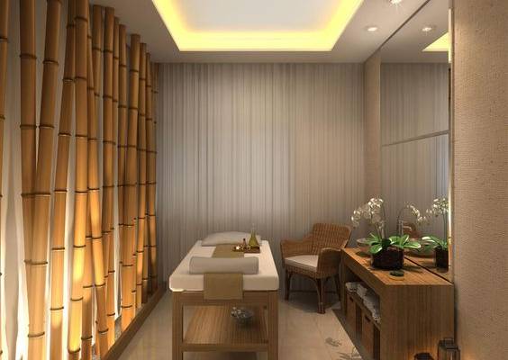Déco zen pour cet institut de beauté