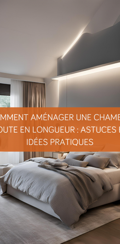 amenager chambre toute en longueur