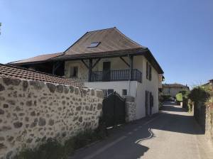 Très joli mur extérieur dans le Grésivaudan