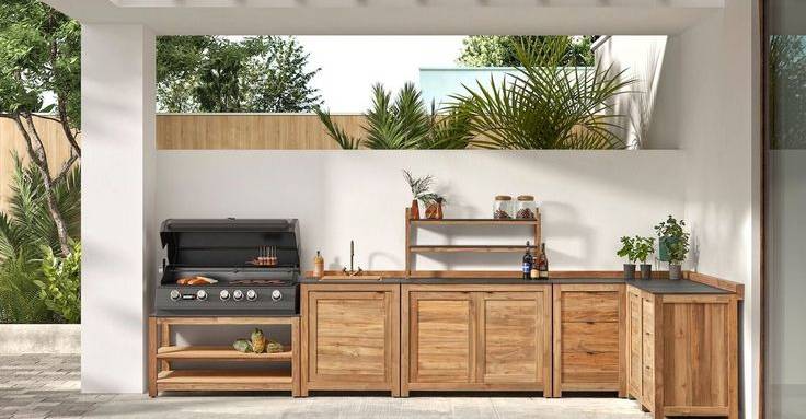 meubles pour cuisine extérieure