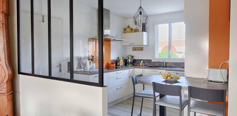 Rénovation de cuisine avec verrière séparative - Bourg-en-Bresse 01
