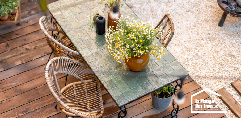 Aménagement terrasse Tourcoing