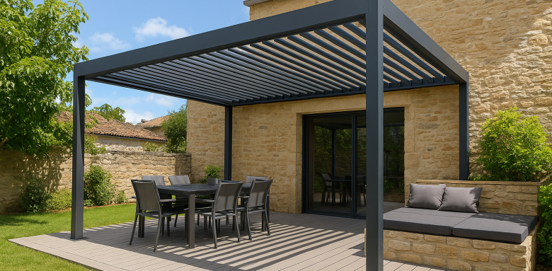installer une pergolas bioclimatique
