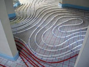 Installation plancher chauffant hydraulique - Nantes 44