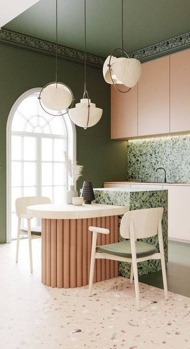 Cuisine en Terrazzo