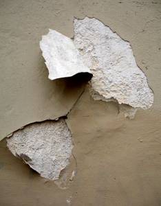 Rénovation d'un mur humide 